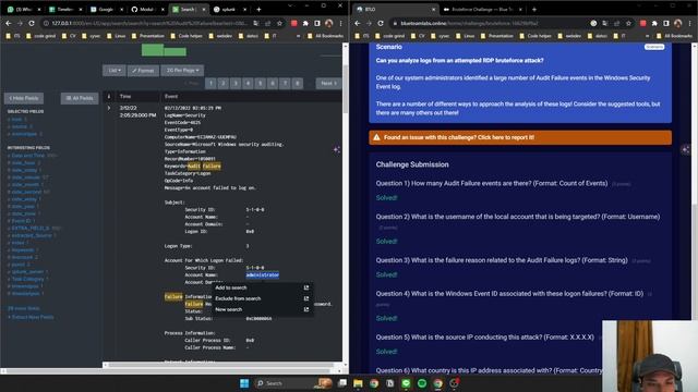 Bruteforce Challange (With Splunk) — Blue Teams Labs Online смотреть онлайн