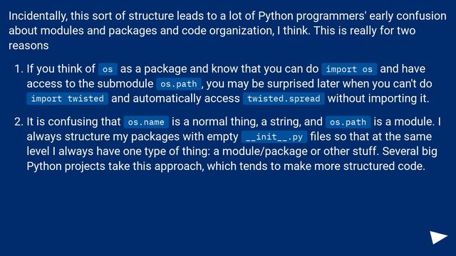 Should I use `import os.path` or `import os`? смотреть онлайн