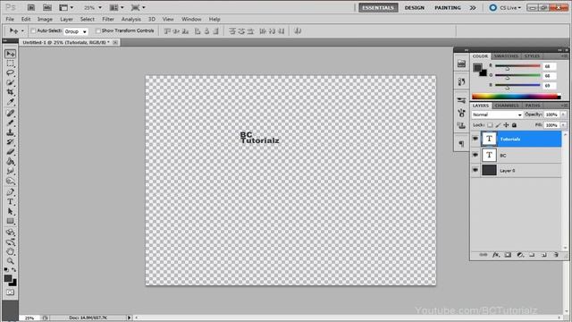 How to Make 3D Text in PhotoShop CS5 смотреть онлайн