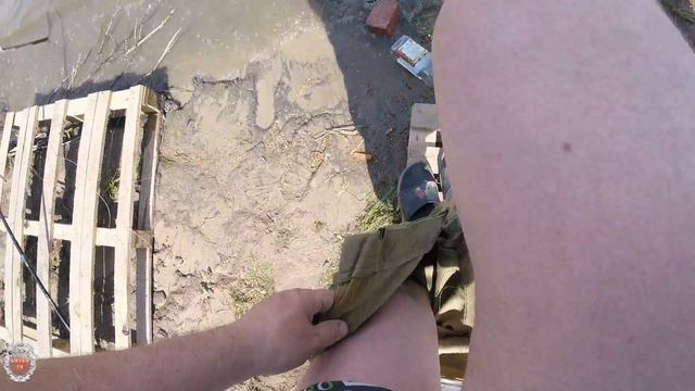 Рыбалка с детьми! Учился бросать мультипликаторной катушкой! смотреть онлайн