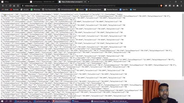 Rail API, JSON visualiser, HTTP request | Train Standpoint | Flutter tutorial in Hindi # 4.6 смотреть онлайн