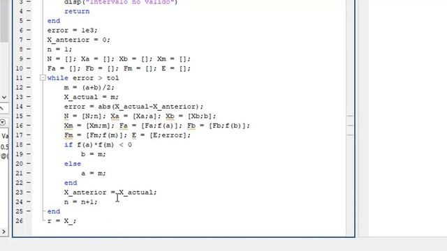 MÉTODO DE LA BISECCIÓN | MATLAB | PYTHON | MÉTODOS NUMÉRICOS смотреть онлайн