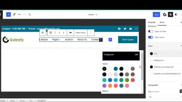 Gutenify: Editing Header section in WordPress FSE Themes. смотреть онлайн