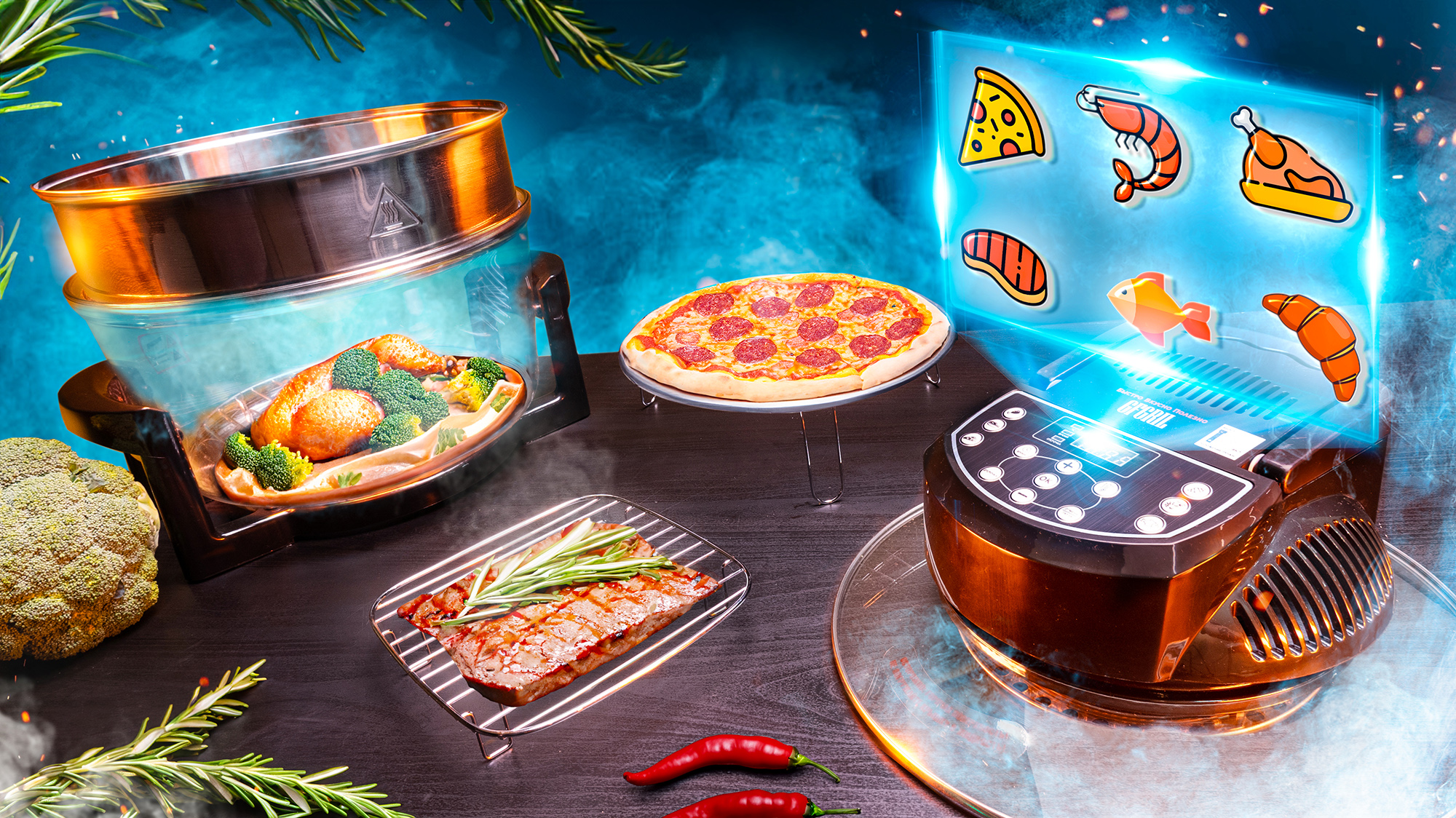 Аэрогриль. Что он умеет? Как в нём готовить и как почистить аэрогриль смотреть онлайн