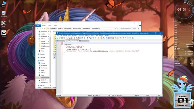 How to Install Texture Packs in Minecraft: Windows 10 Edition v1.0 смотреть онлайн