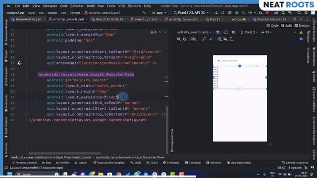 Recipes App Tutorial in Hindi - Complete Android Studio Project Reupload смотреть онлайн