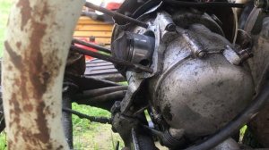 Мотороллер Вятка ВП-150М (Электрон) замена поршня и колец, ремонт двигателя, Муравей поршневаягрупп