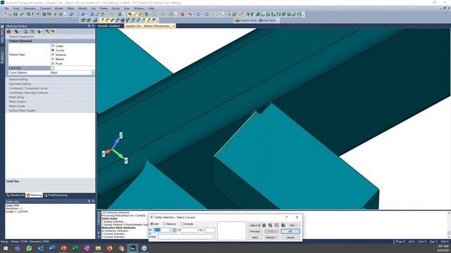 Simcenter Femap: Surface Modeling and Plate Meshing смотреть онлайн