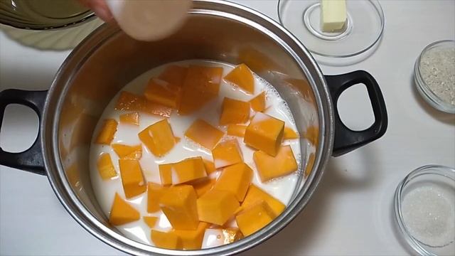 Тыквенная каша с рисом! Как сварить тыквенную кашу Просто Вкусно и Полезно? Готовим с Инной смотреть онлайн