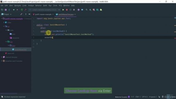JUnit 5 Tutorial: How to setup a maven project