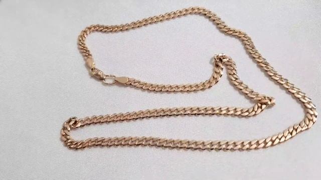 Золотая цепь панцирного плетения смотреть онлайн