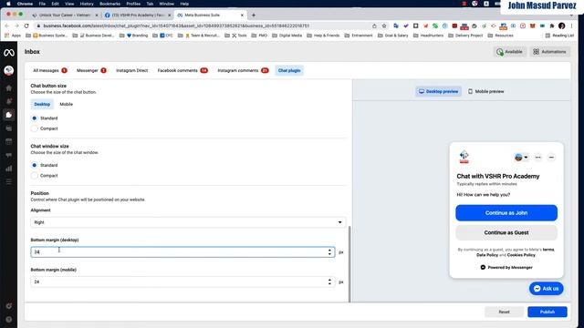 How to add facebook messenger chat plugin in your website смотреть онлайн