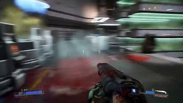 Прохождение DOOM 4 [Кошмар]. Все секреты. Часть 6, ур. 4. Супер-дробовик. смотреть онлайн