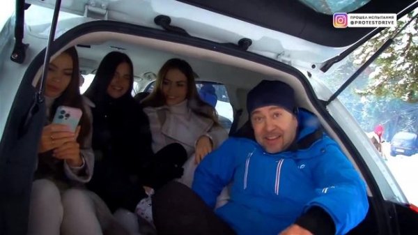 Тест драйв обновленного Mitsubishi Outlander Зимние испытания Protestdrive 2022. Как работает SAWC?