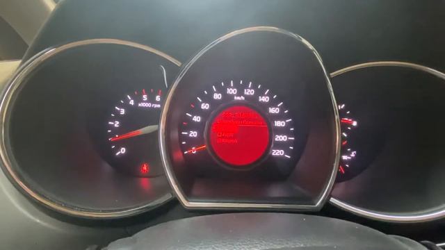 Kia Rio 2016 Gizli Özellikler Ekranı