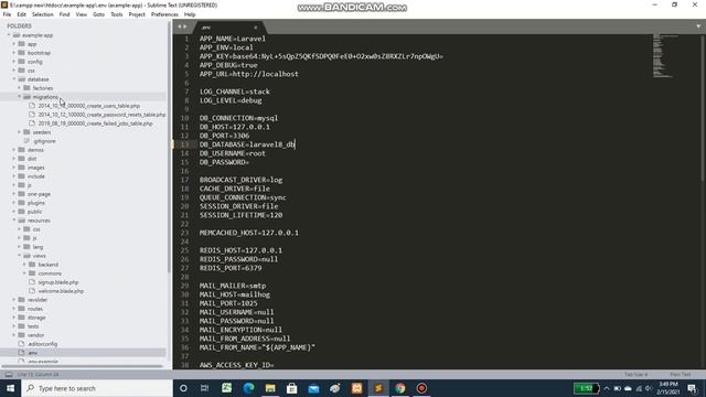 Database connection in laravel 8 смотреть онлайн