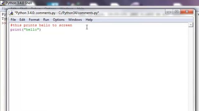 Python - Comments and White Space смотреть онлайн