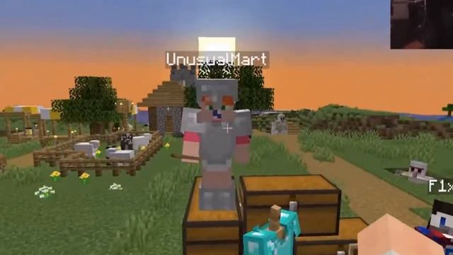 Фиксай и Гречин прочиталь Реп Майнкрафт