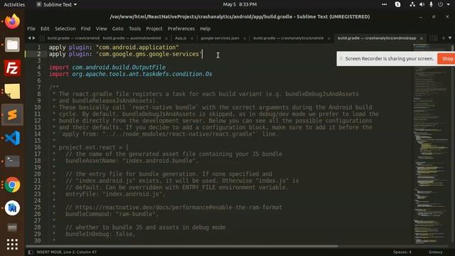 How to add Firebase Crashlytics in React Native App | Crashlytics | React Native Firebase смотреть онлайн