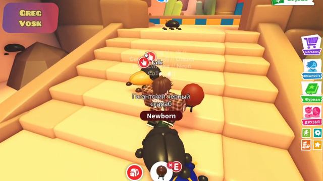 Открытие 2-х Жуков в Адопт Ми Роблокс / Выпал Золотой? Roblox Adopt Me Scarabs / Greg Vosk Грег Вос смотреть онлайн