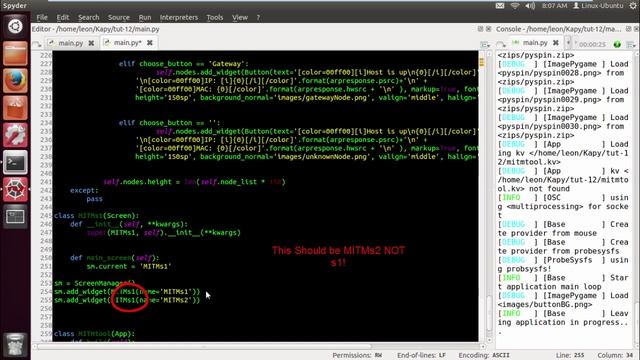 Scapy / Kivy-Tutorial-12(Changing Screens) смотреть онлайн