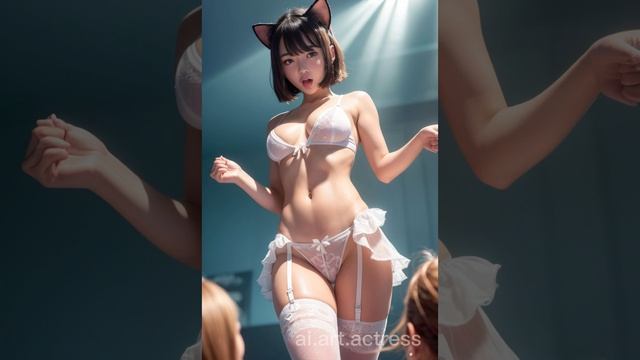 AI art x animal ears x garter stockings x #lookbook #룩북 #ai смотреть онлайн