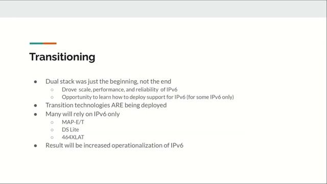 Keynote: IPv6 - The next 10 years смотреть онлайн