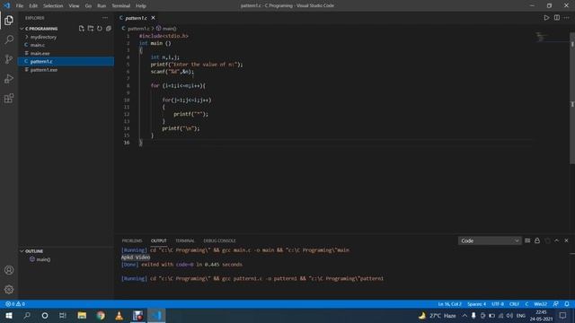 Solution To Run Program In VS Code Terminal || Vs code Output Problem Solve || Apkd Videos смотреть онлайн
