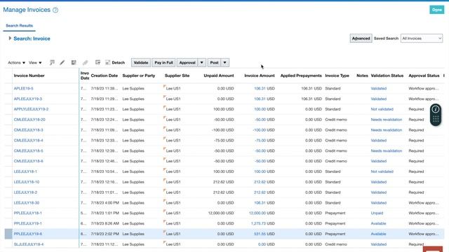 How to Create and Apply Prepayment Invoices | Oracle Cloud End-User Training | 2023 | Panameer смотреть онлайн