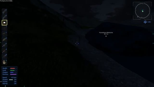 Empyrion: Galactic Survival - Promethium Meteorite Harvesting смотреть онлайн