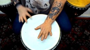 Уроки игры на джембе от Вани Пуха. Урок 3