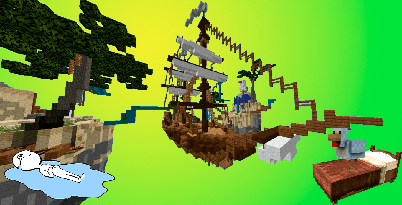 Самая лучшая карта в бед варсе! Bed Wars Mini Game