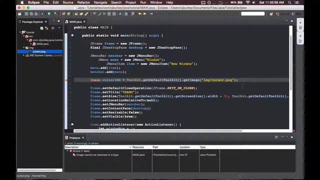 Java Programing Tutorials - Episode 13 - Custom Cursors! смотреть онлайн