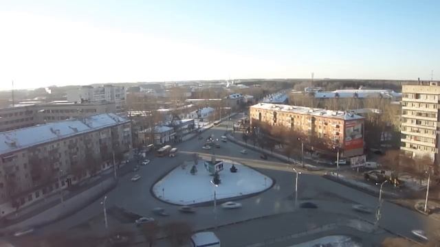 Кольцо ''Дом Обороны''. Тюмень. Time Lapse. (HD) смотреть онлайн