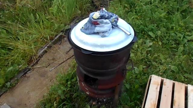 Узбекский плов. Как приготовить плов на костре.\ Pilaf own hands. How to cook plov on a fire. смотреть онлайн