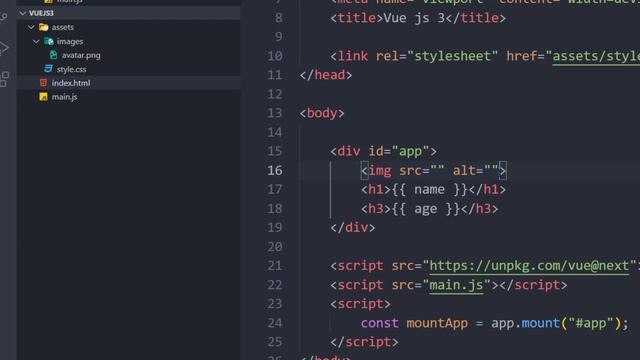 #4 - Vue.js 3 - Utiliser les liaisons d'attribut смотреть онлайн