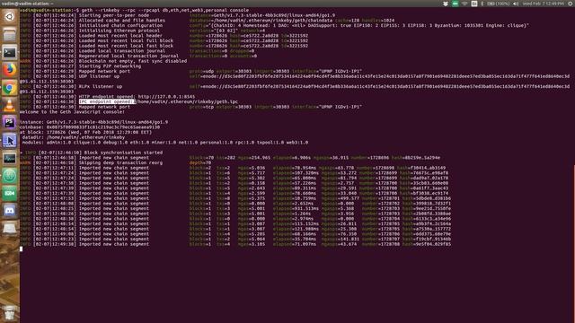 Interacting with Geth The Go implementation of Ethereum смотреть онлайн