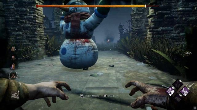 Killer Helping Survivors Escape As Snowmen. Dead By Daylight Bone Chill Event. смотреть онлайн