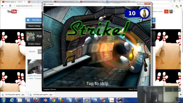 How to bowl a strike in Gutterball Golden Pin Bowling смотреть онлайн