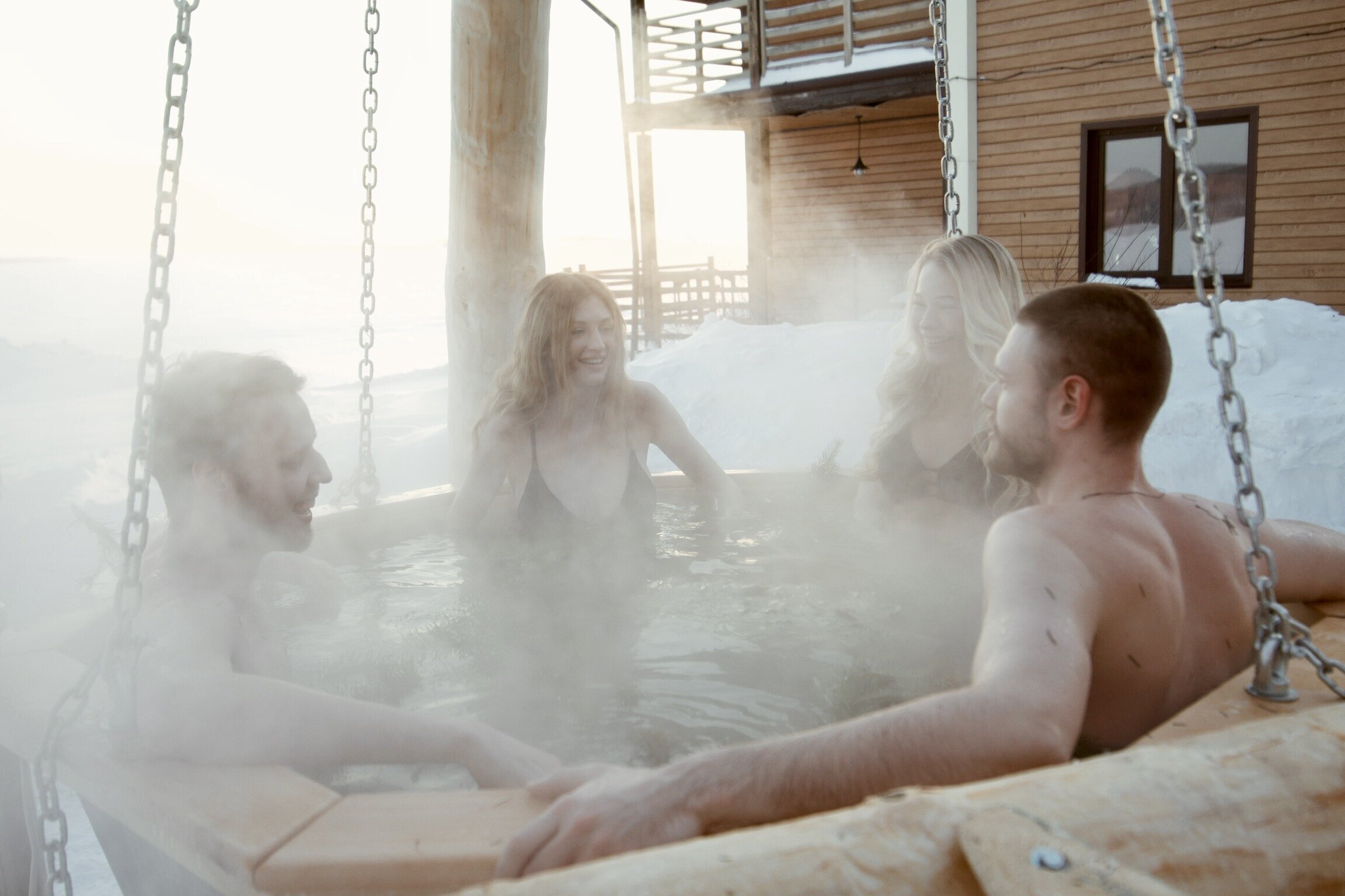 Сибирский Банный Чан — отдых с друзьями смотреть онлайн