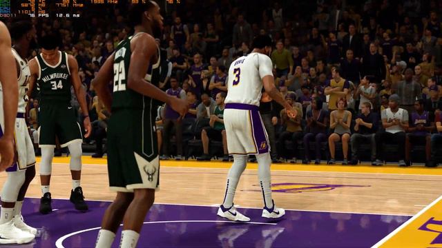 NBA 2K21 (PC 60 FPS) 4K Max Settings NVIDIA RTX 2080 Super Gameplay with FPS Counter смотреть онлайн