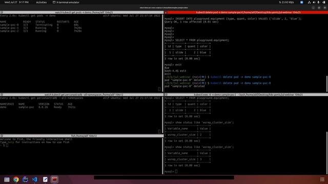 Managing Production Grade Percona XtraDB Cluster in Kubernetes using KubeDB смотреть онлайн