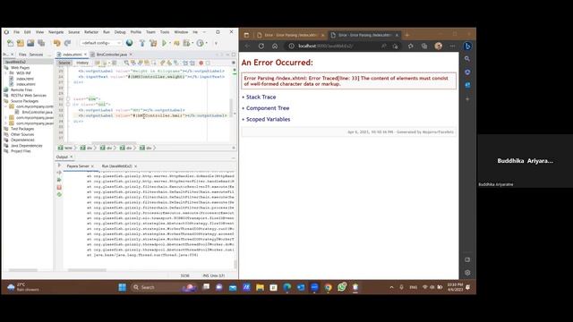 Java EE in Sinhala - Controllers - Part 2 смотреть онлайн