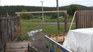 Ворота из дерева за 3 копейки.