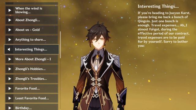 [Genshin Impact] Zhongli (CV:Keith Silverstein) English voice list [Genshin][原神] смотреть онлайн