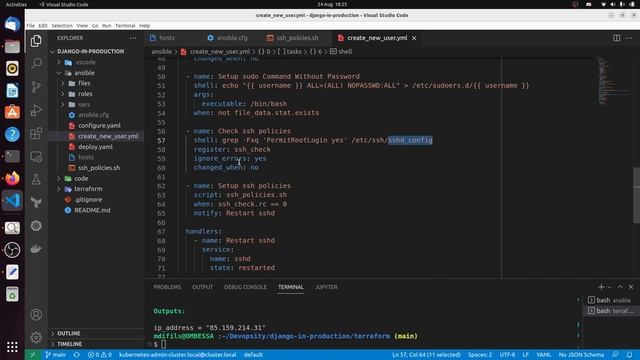 Deploy Django App In Production With Ansible and Terraform. Part-2 смотреть онлайн