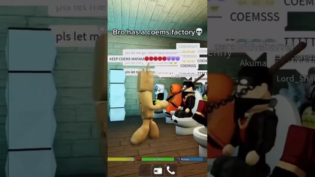 COEMS FACTORY ?? #viral #roblox #dahood #funny #coems смотреть онлайн