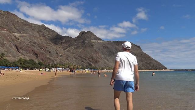 TENERIFE, BEACH LAS TERESITAS смотреть онлайн