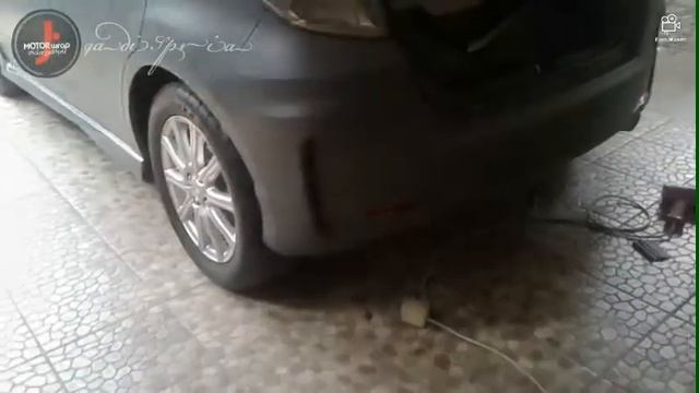 HONDA JAZZ RS ‼️ install dark gray full body sticker || JMOTORwrap смотреть онлайн