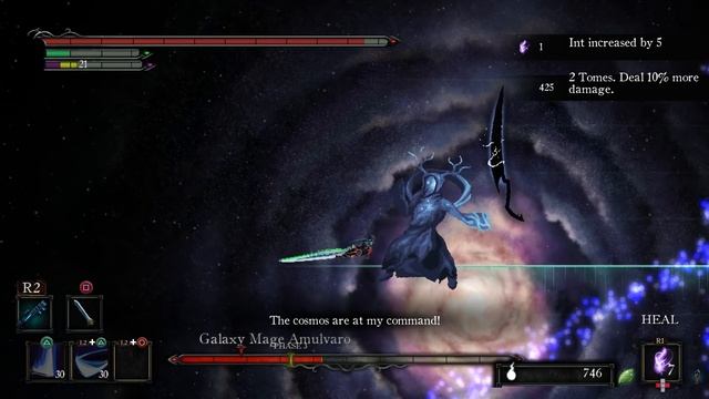 Death's Gambit: Galaxy Mage Amulvaro Boss Fight #11 смотреть онлайн